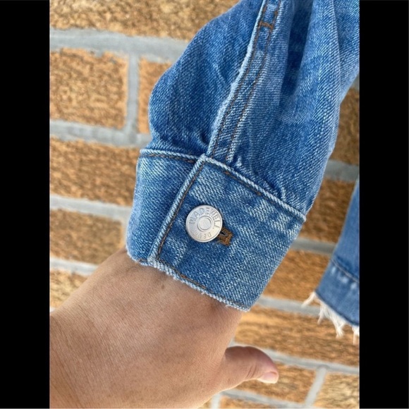 Madewell oversize jean jacket small - Picture 3 of 10